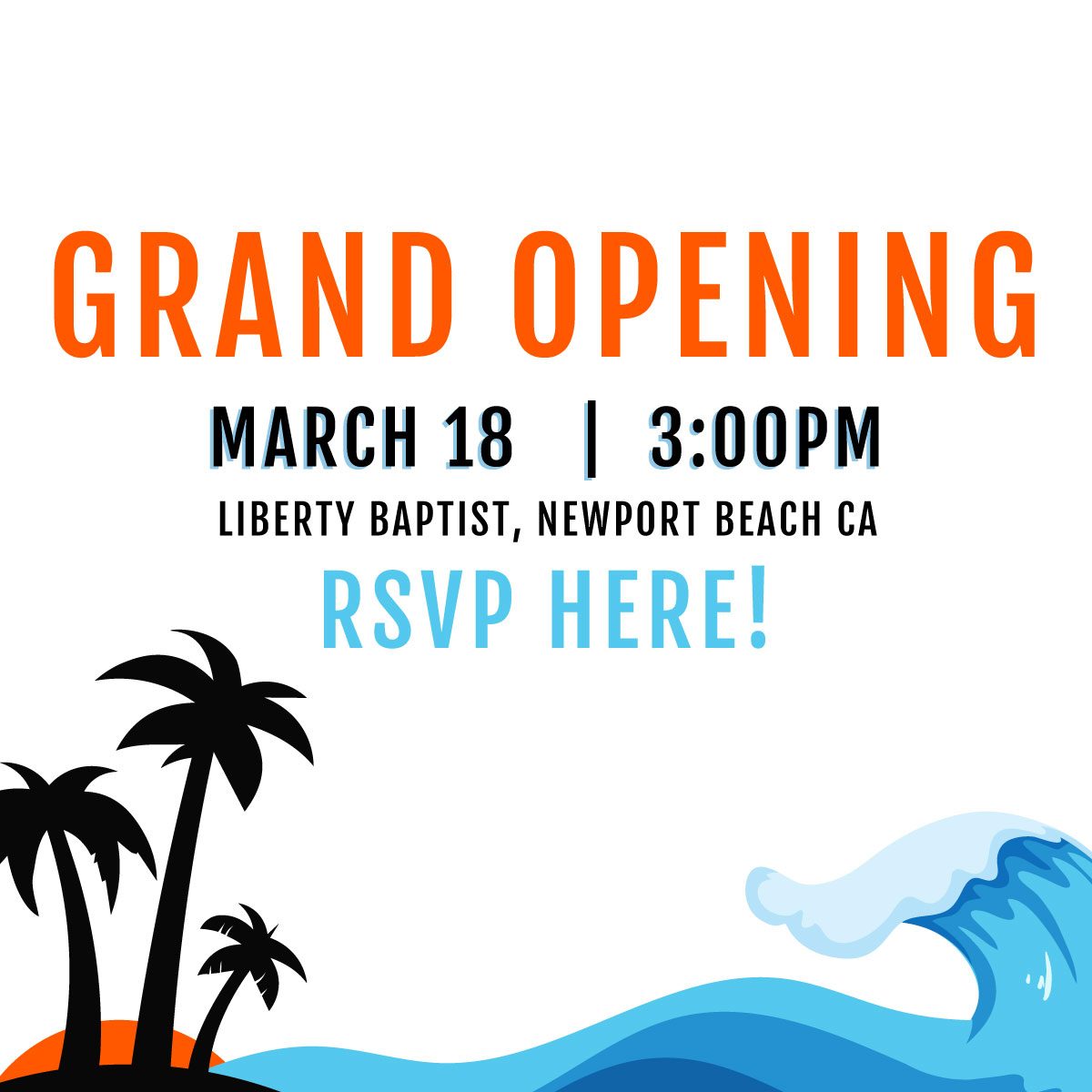 RSVP For the Newport Beach Grand Opening