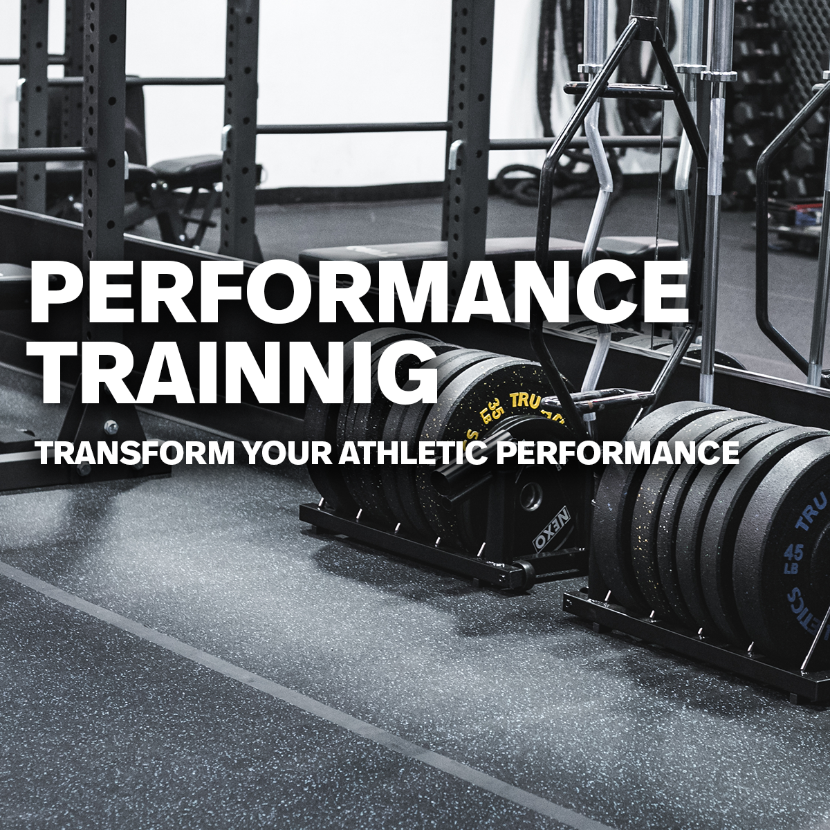 Now Offering Performance Training